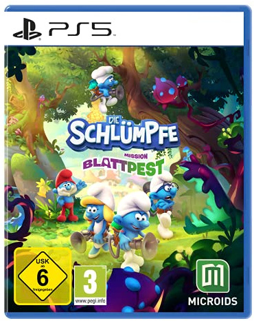 Die Schlümpfe: Mission Blattpest (Standard Edition) - [Playstation 5] [Blu-ray]