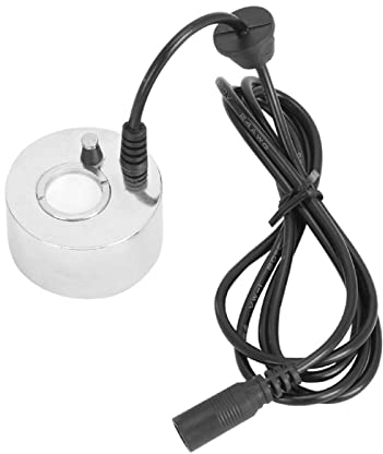 Shoze Ultraschall Nebler 24V Mini Nebelerzeuger Luftbefeuchter Aquarium Brunnen Teich Vernebler für Innen oder Außenbrunnen Wasserspiele und Büroanwendungen Nebelhersteller