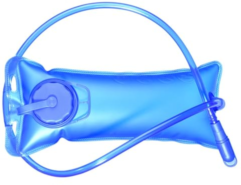 Trinkreservoir – Outdoor-Abenteuer-Trinkbeutel, 2 Liter Wasserspeicher-Behälter, auslaufsicher, geruchslos, langlebig, Trinksystem, bruchfester Reservoir zum Wandern, Klettern, Radfahren
