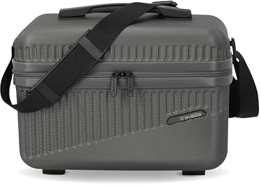 travelite Equipaje de mano rígido Beautycase, BALI, estuche para cosméticos con organizador y función de enganche, 36 cm, 17 litros