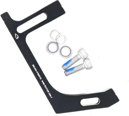 SUMMITDRAGON Fahrrad Scheibenbremssattel Montageadapter Für 160-mm Bremsscheiben Fahrräder Ersatz Für Scheibenbremsen Adapter Mit Schrauben Und Abstandshalter