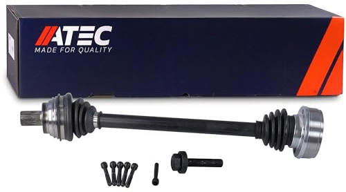 ATEC Germany Antriebswelle vorne links | Kompatibel mit: AUDI A3 Cabriolet, SEAT ALTEA, ALTEA XL, LEON, TOLEDO III, SKODA OCTAVIA II, OCTAVIA II Combi, VW GOLF PLUS V