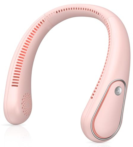 Ventilador de Cuello Portátil sin Aspas 4000mAh, Silencioso, 3 Velocidades