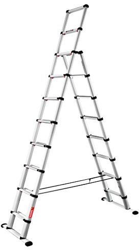 Telesteps 60630 501 Combi 3m Leiter, Silber