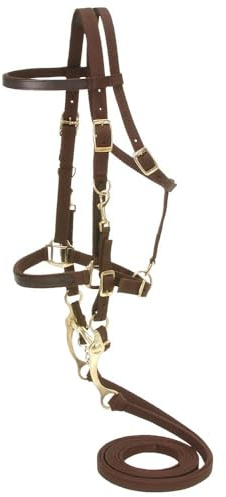 Tough 1 Australian Outrider Collection - Brida de Nailon, Color marrón