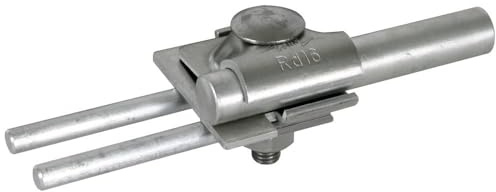 Dehn 380116 – Dreistockklemme FS 16 mm Aluminium für Spitze captadora