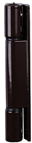 Avocet WMS Upvc Butt Door Hinge Flat Plate in Brown