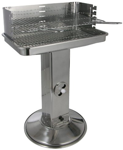 Säulengrill Edelst. 58x38x90