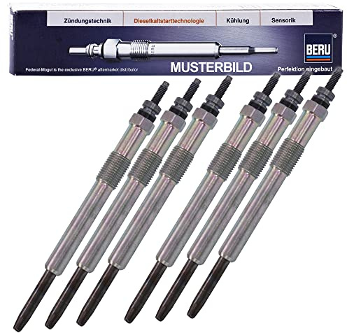 6x Glühkerze Original BERU Duraterm GE105