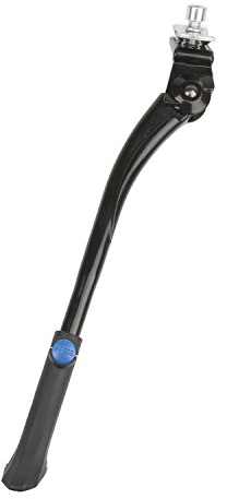 M-Wave Unisex Kscp24-29 Fahrrad Parkstütze Aus Aluminium Montage Mittig (hinter Tretlagergehäuse), Schwarz, 24-29 Zoll EU