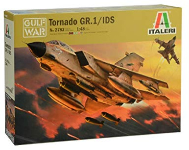 ITALERI 2783S - 1:48 Tornado GR.1/IDS - Gulf War , Modellbau, Bausatz, Standmodellbau, Basteln, Hobby, Kleben, Plastikbausatz, detailgetreu, Unlackiert