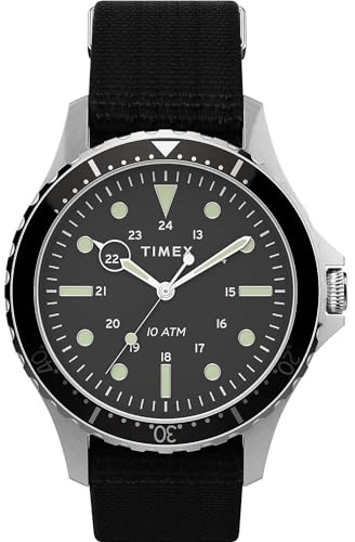 Timex orologio solo tempo uomo Navy casual cod. TW2T75600D7