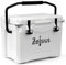 Zelsius Kühlbox 25 Liter | Coolbox | Tragbare Cooling Box ideal für Auto Camping Urlaub Angeln Freizeit Outdoor | Thermobox für Warm und Kalt (Weiss)