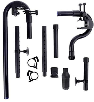 WANGCL Aquarium-Wassereinlass-Auslassrohr-Set, externer Filter, Wasserrohr-Armaturen, Wassereinlauf-Ausflussrohr, externes Aquariumrohr, Aquarium-Filterteile