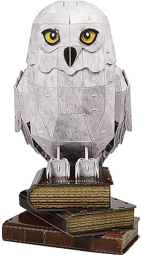 4D BUILD - Puzzle 3D - Puzzle Harry Potter 118 Pièces - Chouette Hedwige - Jeu de Construction à Collectionner - Jouet adulte - Jeu Enfant 12 ans et +, Headwige