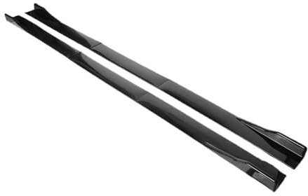 Seitenschweller 6Pcs 2.2M Universal Auto Seite Rock Verlängerung Platte Schraube Installation Für Infiniti Q50 Q60 Q70 G25 G37 Alle Modelle Auto Schweller