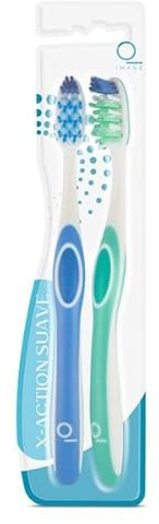 DIA IMAQE cepillo dental x-action suave blister 2 unidades