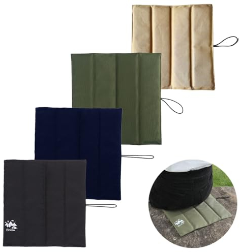 SHARPMAX 4 StüCk Sitzkissen Outdoor Sitzkissen Wandern Sitzkissen Faltbar Schutz Vor KäLte NäSseschmutz Outdoor Sitzkissen FüR Garten Camping Picknick Hiking Am Meer Hunting