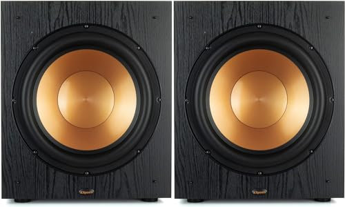 Klipsch SUB-120-BLACK Synergy Black Label Subwoofer Altavoz Par (2020)