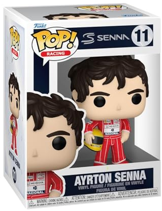 Funko POP! Racing: McLaren - Ayrton Senna | Offizielles Ad Icons Merch - Vinyl Sammelfigur als Regal Deko - Geschenkidee zum Geburtstag für Fans und Sammler