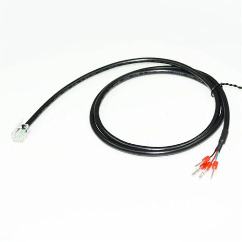 CAVO SCHERMATO CON ESTREMITÀ FILO CON CONNETTORE SENZA SALDATURA RJ11 DA 6P4C A 4PIN / RJ9 DA 4P4C A 4PIN(1.8m,No.2 6P4C)