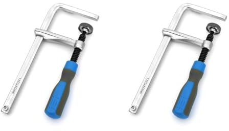 FYOBOT 160x60mm Woodworking Plastic Handle Dovetail Clamp Suitable for Rail Woodworking DIY Desktop Groove Fixing 2Pcs