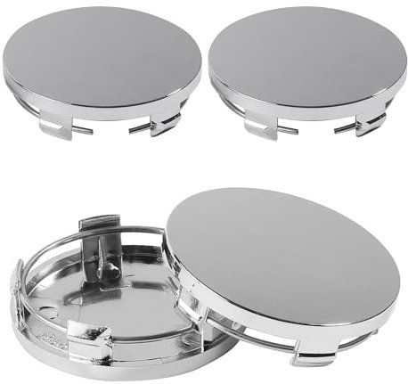 Flaconi Tapas de Rueda 4PCS, Tapacubos 60mm OD 56mm ID, Modificación de Coche, Tapacubos Universales, Centro Centrales