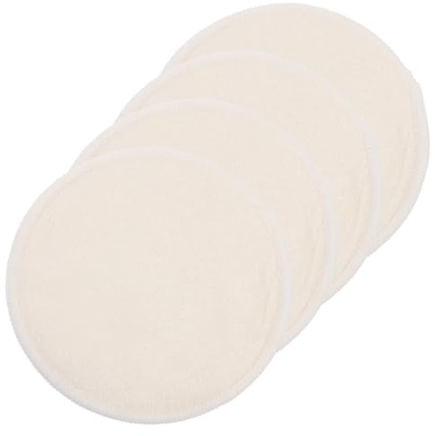 Garneck 4pièces Lot De Coussinets Allaitement Réutilisables Et Absorbants Pour Femmes Préviennent Fuites De Lait Et Gardent Sec