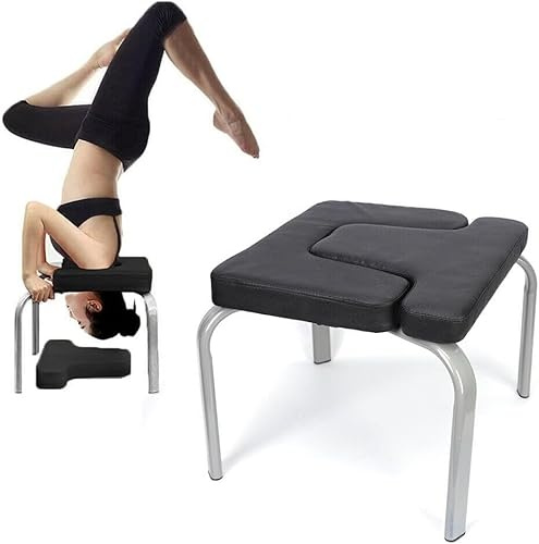 Tabouret De Yoga Poirier Chaise De Yoga Fitness Beh Noir Yoga Beh pour Gym Assemblage Amovible 43 X 42 X 37 Cm Charge Maximale 200 Kg