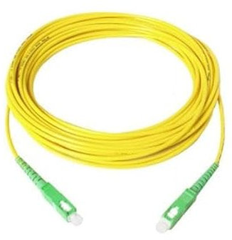 Watio Wave Cavo in fibra ottica - fibra monomodale 9/125µ, connettori sc/apc, lunghezza 2 metri, ideale per connessioni ad alta velocità.