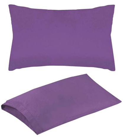 tintoke Mini-Kissen,Reisekissen,30 * 20 * 4cm kleineKissen,maschinenwaschbar,Mini-KissenfürReisen,Nackenkissen aufblasbar in kleinerer Damengröße,Geeignet für Erwachsene, Reisen (Purple)