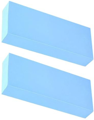 MINAOLULUS Esponjas Absorbentes de Agua para Pintura Acuarela, Rectangulares de Alta Densidad, Resistentes a Deformación y Eliminan Residuos de Pintura, Paquete de 2 Unidades