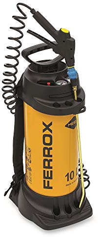 Mesto 3585G FERROX Hochdrucksprühgerät (rückentragbar, für den Profi-Gartenbereich, 50 cm Spritzrohr, 360° drehbar, 10 l)