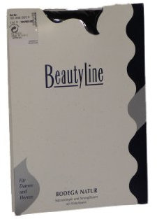 BeautyLine - Stützstrumpfhose Bodega Natur, Größe 36/38, schwarz
