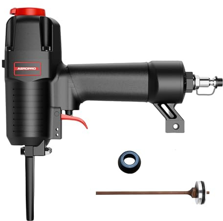 AeroPro 700V Professional Grade Heavy Duty Pneumatic Punch Nailer/Nail Remover with Extra Driver and Bumper, Long Nail Nose, 2-3/4” 6mm Diameter for 1-4 Inch Nails, 9-16 Gauge