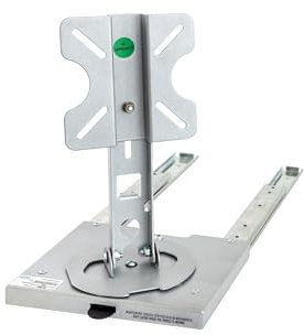 Cta - Support TV pour téléviseur LCD de Camping-Car CTA Pose - Modèle Plateau à glissière Argent