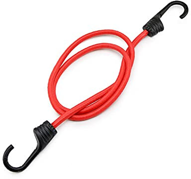 ihreesy Gepäckspanner mit Haken,60cm Elastische Spanngummi Bungee Cords Spannseil Spanngurte Expanderseile Befestigungsgurt Zurrgurt Spannband für Fahrrad Motorrad Roller
