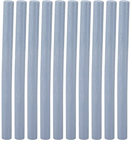 Siegelwachs Sticks, 7mm x 10cm Klebepistole Siegellack Wachs Stangen für Hochzeit Einladungen, Harzflexibles Material, Karten Briefe Geschenkverpackung DIY Dekoration(Dunkelblau)