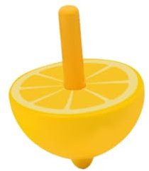 BESTonZON Holzspielzeug Obstkreisel Für Junge Mädchen Klassisch Mini-gyroskop Bunt Handgemacht Langlebig Sicher Wahrnehmung Und Hand-Augen-koordination Als Für Mehr Spaß
