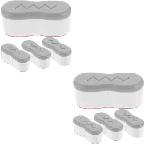 Ipetboom 8pièces Bumper Pads Pour Siège De Toilette Rehausseurs De Couvercle Wc Accessoires De Bidet Fixations Universelles Pour