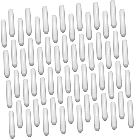 200 Stück Spülmaschinenkorb Endkappen Weiß, Kunststoff Schutzkappen | Reparaturset für Geschirrspüler Gestelle, Deckt Nagelköpfe Ab, Verhindert Kratzer, Passt 3-15 und 3-25mm Bolzen