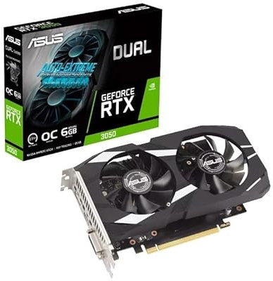 NVIDIA Dual RTX 3050 Graphics Card, 6GB DDR6, Ideal for Gaming and Graphic Design, Ideal for Creative Games and Apps.
