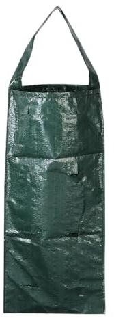 Borsa per piante in tessuto, con 8 fori per piantare balconi e recinzioni esterne,