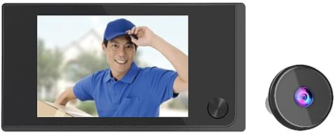 VIFERR 3.5inch LCD Door Electronic Peephole Camera 120 Degree Digital Doorbell Low Power Door Viewer
