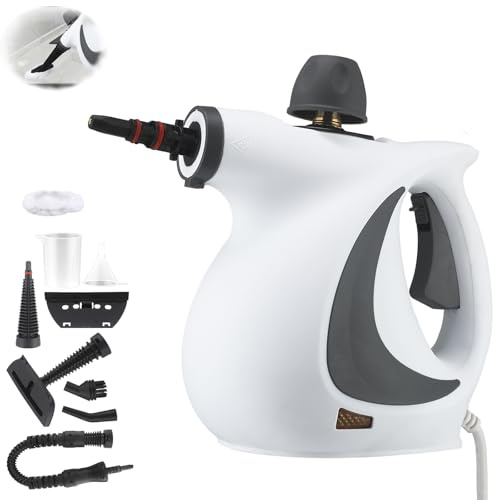 Nettoyeur Vapeur Portable,hand held steamer for cleaning,Multi-Usage Steam Cleaner,1050W nettoyeur vapeur joint carrelage,steam cleaner for home,machine pour nettoyer canapé,pour Voiture,Cuisine-1set