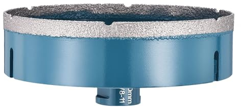 PATIKIL Diamond Hole Saw 5-7/8 150mm with 5/8-11 Thread Green | Diamond Core Drill Bit fit Angle Grinder for Ceramic Porcelain Marble Tiles Stone Brick Hard Material