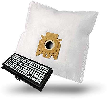 MisterVac | compatibile con sacchetti per aspirapolvere sacchetti di ricambio 30 pezzi + filtri filtri di ricambio Miele S 326i Cat & Dog Kaminrot