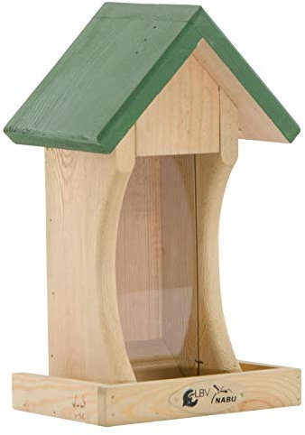 CJ Wildlife Vogelfutterstation Wandmontage für Vogel mit Futterstation und Wandmontage