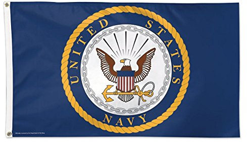 WinCraft Drapeau de luxe US Navy pour homme Taille unique