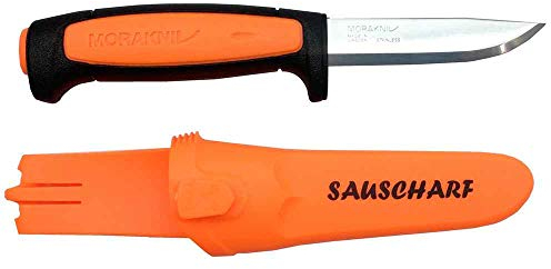 Morakniv Unisex – Erwachsene Sauscharf Aufbrechmesser, orange, 1 SZ